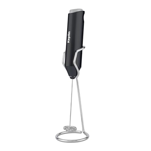 Keplin Handheld Milk Frother with Stand