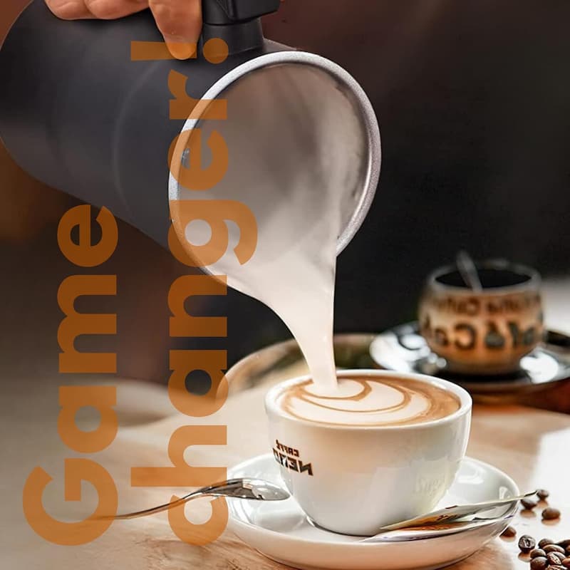 4-in-1 Milk Frother Latte Hot Chocolate Hot